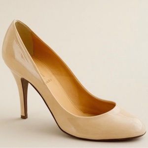 JCrew patent leather Mona heels